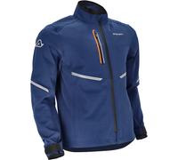 Acerbis X-Duro WP, veste textile imperméable S Bleu Foncé/Orange Bleu Foncé/Orange