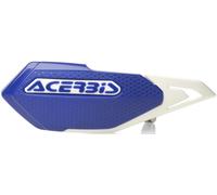 Acerbis X-Elite Garde de main, bleu/blanc, Taille unique