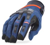 Acerbis X-Enduro Gants de moto, bleu/orange, Taille 3XL