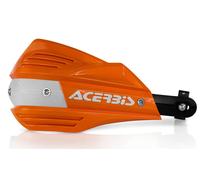 Acerbis X-Factor Garde de main, Blanc/Orange, Taille unique