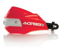 Acerbis X-Factor Garde de main, Blanc/Rouge, Taille unique