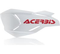 Acerbis X-Factory coque de protection pour les mains, blanc/rouge, taille unique