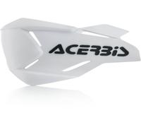 Acerbis X-Factory Coquille de garde de main, Blanc/Noir, Taille unique