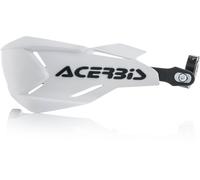 Acerbis Protège-mains X-Factory Mixte Blanc/Noir Taille unique EU