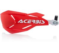 Acerbis X-Factory Garde de main, Rouge/Blanc, Taille unique