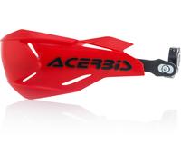 Acerbis X-Factory Garde de main, Rouge/Noir, Taille unique