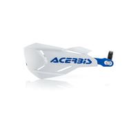 Acerbis X-Factory protection des mains, blanc/bleu, taille unique
