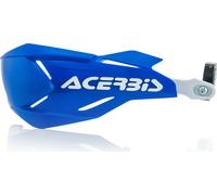 Acerbis X-Factory protection des mains, bleu/blanc, taille unique
