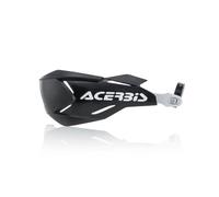 Acerbis X-Factory protection des mains, noir/blanc, taille unique