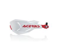 Acerbis X-Factory protection pour les mains, blanc/rouge, taille unique
