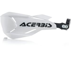 Acerbis X-Factory, protège-mains Blanc/Noir Blanc/Noir