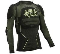Acerbis Chemise de protection X-Fit Future Level 2 Noir/Jaune Néon S/M