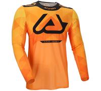 Acerbis X-Flex 2.0 Anaheim Graphic Maillot Motocross, noir-orange, taille XL pour homme