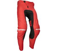 Acerbis X-Flex 2.0 Anaheim Logo Pantalon de motocross, Rouge/Noir, Taille 30