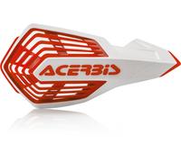 Acerbis X-Future Garde de main, Blanc/Rouge, Taille unique