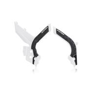 ACERBIS X-GRIP FRAME GUARDS KTM EXC XC 20-21 BLANC ET NOIR - 0024009.237