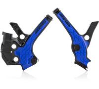 Acerbis Protecteur de cadre X-Grip 0023676 pour Yamaha YZ 65 2019 Noir/Bleu