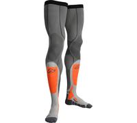 Acerbis X-Leg Pro, chaussettes L/XL Gris/Orange Gris/Orange