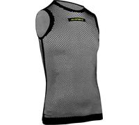 Acerbis X-Mesh Chemise fonctionnelle sans manches, noir/jaune, Taille XXL