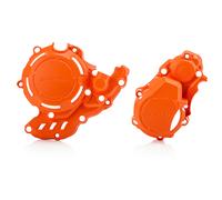 Acerbis Cache carter latéral 2x Orange 2 16 pour KTM 250 EXC F 4T 2017-2023
