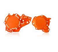 ACERBIS 2X Cache-Carter Gauche Orange 2 16 Pour KTM EXC TPI 250 2018-2019