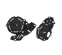 ACERBIS X-Power Couvercles d'embrayage/d'allumage noirs et kit de montage pour GAS GAS