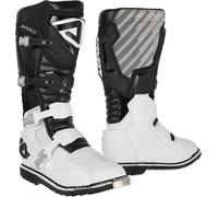 Acerbis X-Race Bottes de motocross, Blanc/Noir, Taille 46