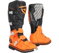 Acerbis X-Race Bottes de motocross, Orange/Noir, Taille 40