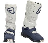 Acerbis X-Rock MM2 Bottes de motocross, Gris/bleu foncé, Taille 40