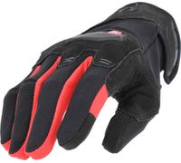 Acerbis X-Street Gants de moto, noir/rouge, Taille XL