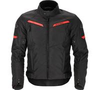 Acerbis X-Street, veste textile imperméable XXL Noir/Rouge Noir/Rouge