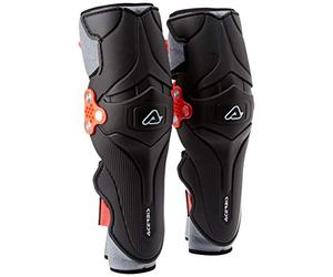 Acerbis X-Strong Knee Genouillères Noir/Blanc Taille Unique