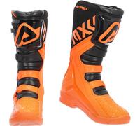 Acerbis X-Team 2025 Bottes de motocross, Orange/Noir, Taille 40