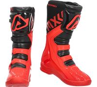 Acerbis X-Team 2025 Bottes de motocross, Rouge/Noir, Taille 45