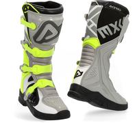 Acerbis X-Team S23, bottes 40 EU Gris/Jaune Néon Gris/Jaune Néon