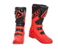 Acerbis X-Team Bottes de motocross Supermoto Enduro Toutes les tailles 39-47, rouge/noir, 45 EU