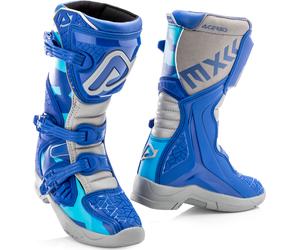Acerbis X-Team, bottes enfants 36 EU Bleu/Gris Bleu/Gris