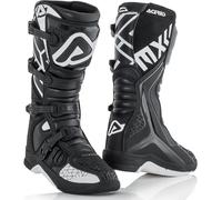 Acerbis X-Team Bottes Motocross, Noir/Blanc, Taille 43