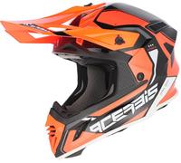 Acerbis X-Track 2024 Casque de motocross, noir-orange, taille 2XL pour homme