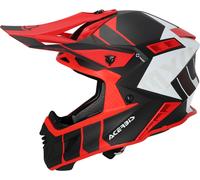 Acerbis X-Track S23, casque croisé M Mat Noir/Rouge/Blanc Mat Noir/Rouge/Blanc
