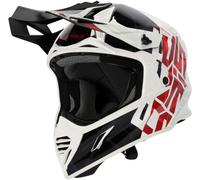 Acerbis X-Track S24, casque à croix XS Noir/Blanc/Rouge Noir/Blanc/Rouge