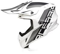Acerbis X-Track VTR, casque de motocross XXL Mat Noir/Blanc Mat Noir/Blanc