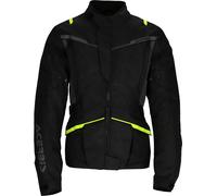 Acerbis CE X-Travel Waterproof Blouson textile de moto, noir-jaune, taille M pour homme