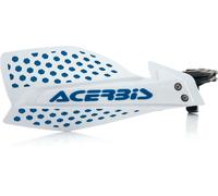 Acerbis X-Ultimate Garde de main, blanc-bleu pour homme