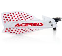 Acerbis X-Ultimate Garde de main, Blanc/Rouge, Taille unique