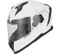 Acerbis X-Way Solid Casque, Blanc mat, Taille S (55/56)