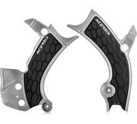 Acerbis Yamaha WRF/YZ 250/450, Protection de cadre X-Grip Argent Argent