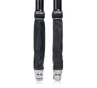 Acerbis Z-Mud, guêtres de fourche Noir Noir