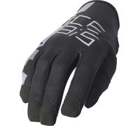 Acerbis Zero Degree 3.0 Gants de moto, noir/gris, Taille L