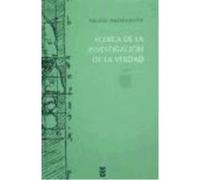 Acerca De La Investigación De La Verdad - Malebranche, Nicolas de Malebranche, Nicolas De (Auteur)